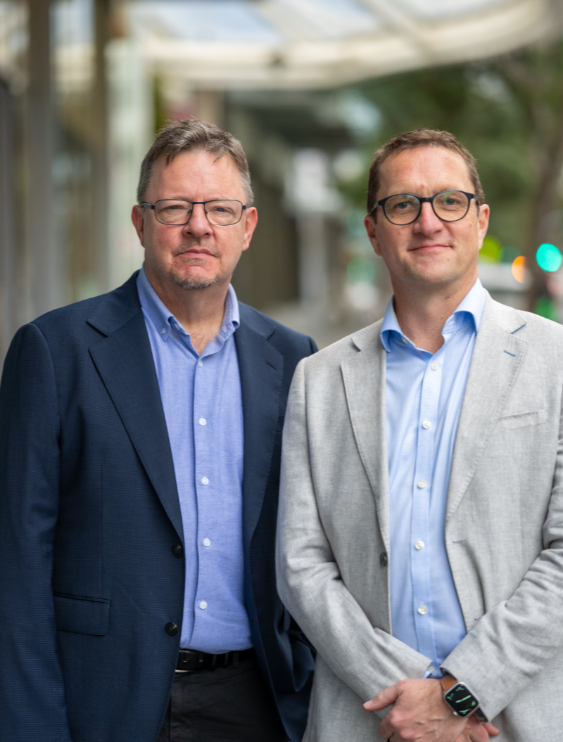 Chris Newman and Dan Fielding